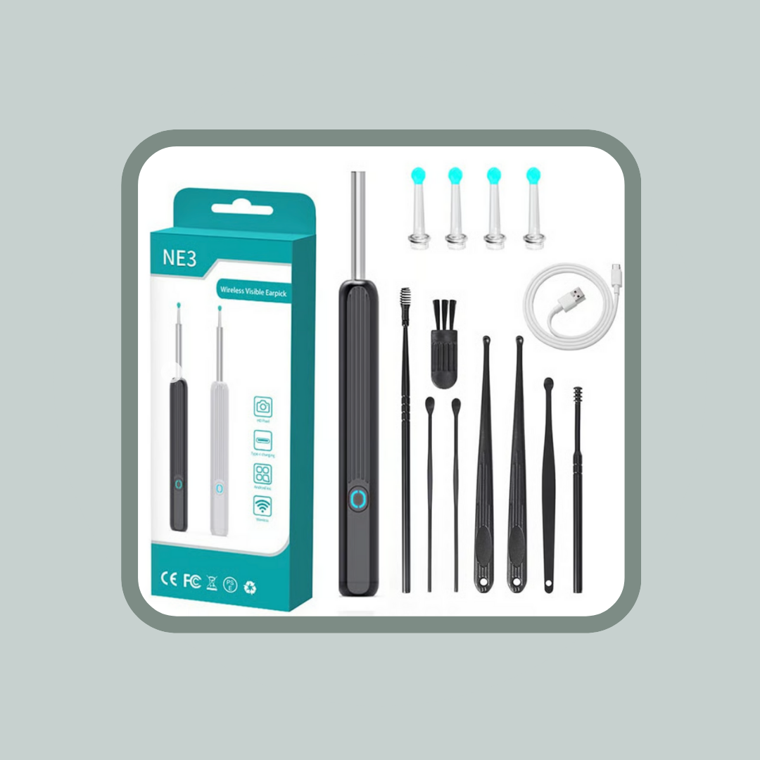 ClearScope™️ Oorscan - Slimme oorreiniger met livebeeld