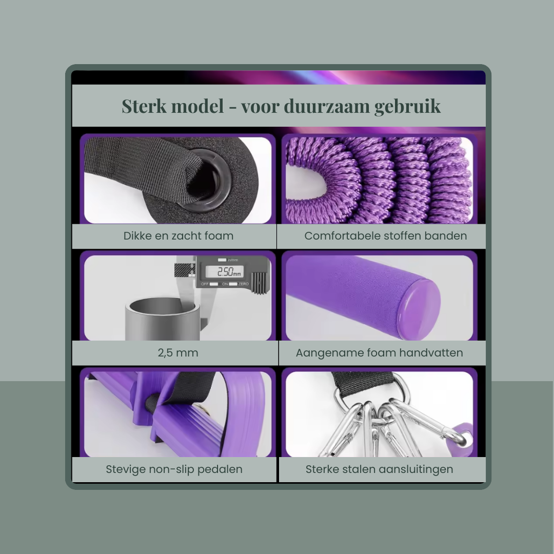 CoreKracht™ Pedaaltrainer - je buikspieren weer terug