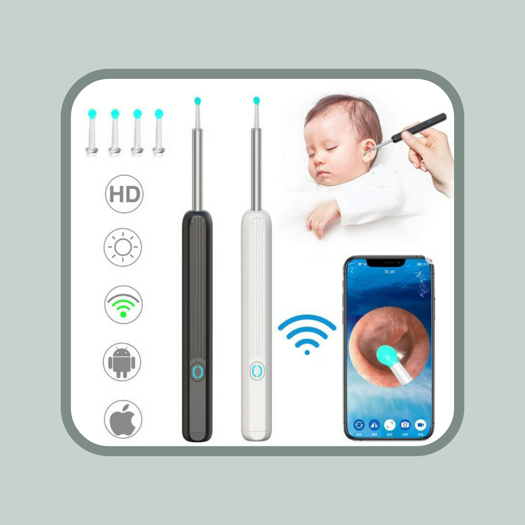 ClearScope™️ Oorscan - Slimme oorreiniger met livebeeld