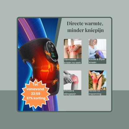 KneeRelief™ - directe warmte, minder pijn