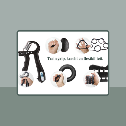 HandKracht Pro Set - Sterke handen. Soepele vingers. Stevige polsen.