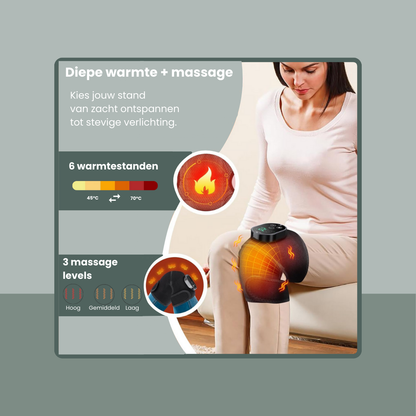 KneeRelief™ - directe warmte, minder pijn