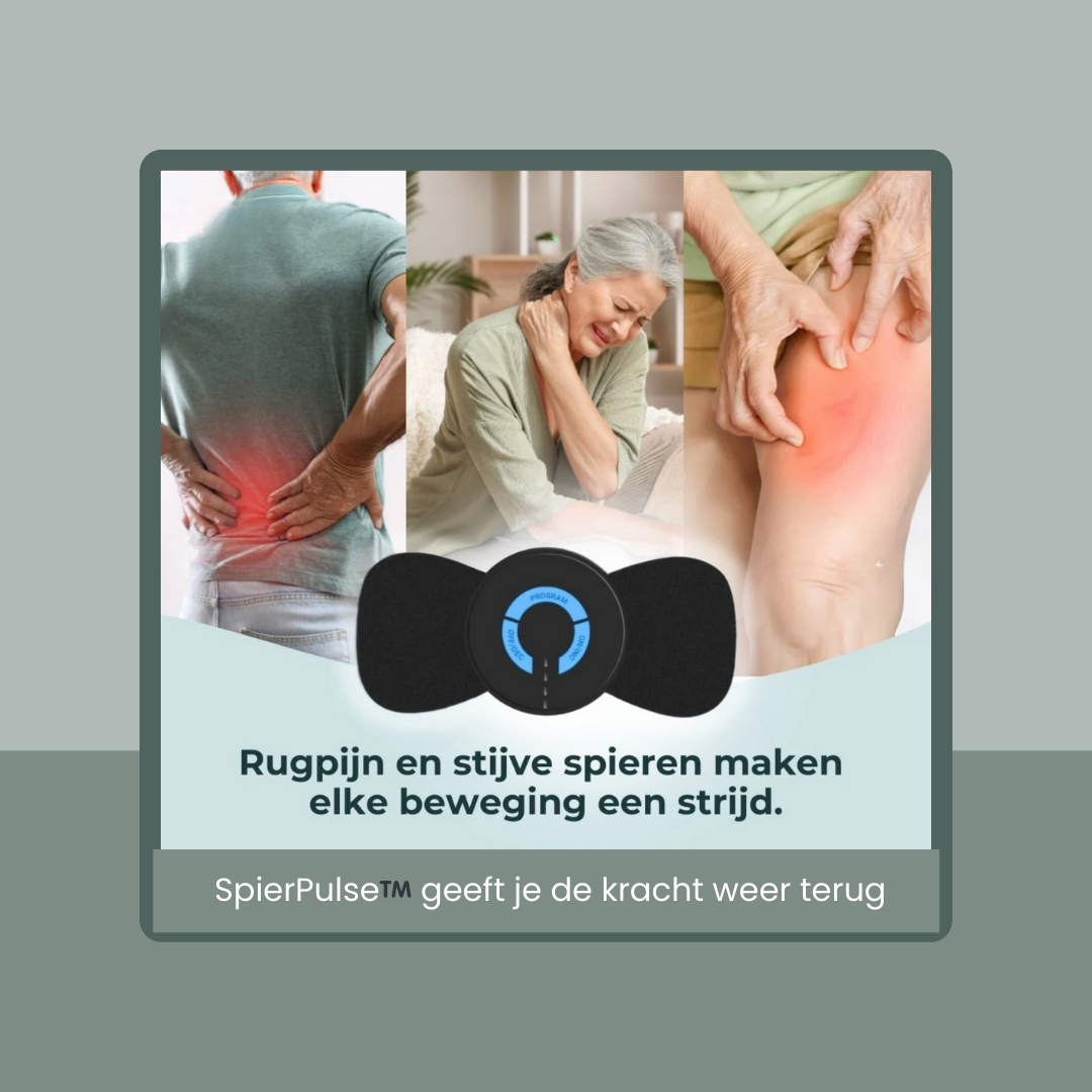 SpierPulse™️ - slimme puls, sterke spieren