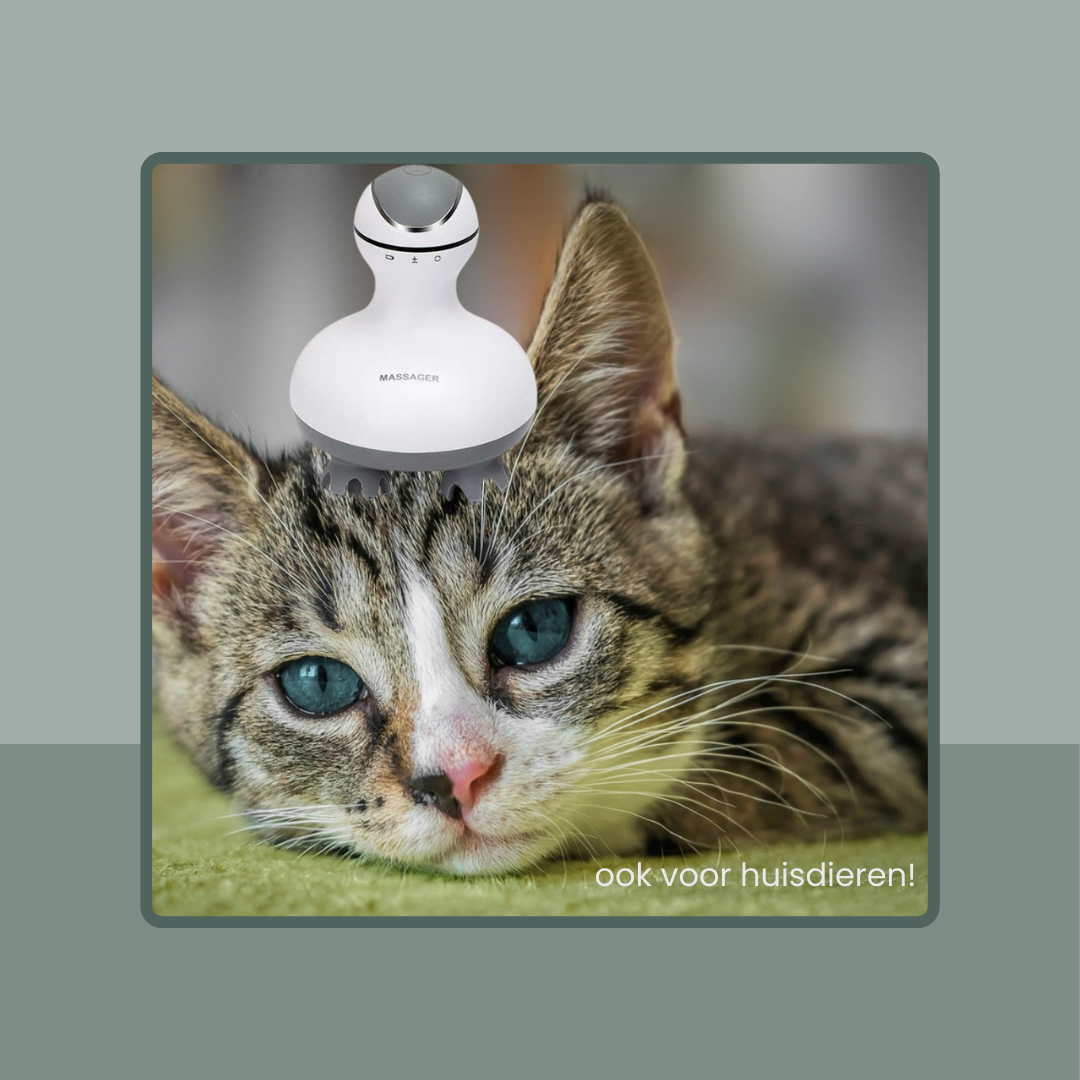 HeadHaven™️ - waterproof hoofdmassager