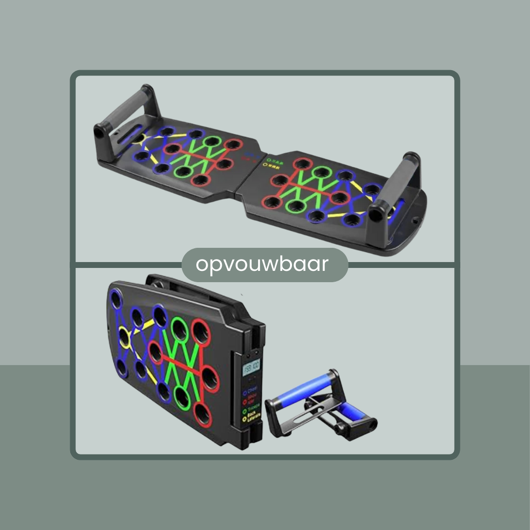 PushUp KrachtBoard™ - Gericht trainen. Sterk bovenlichaam.