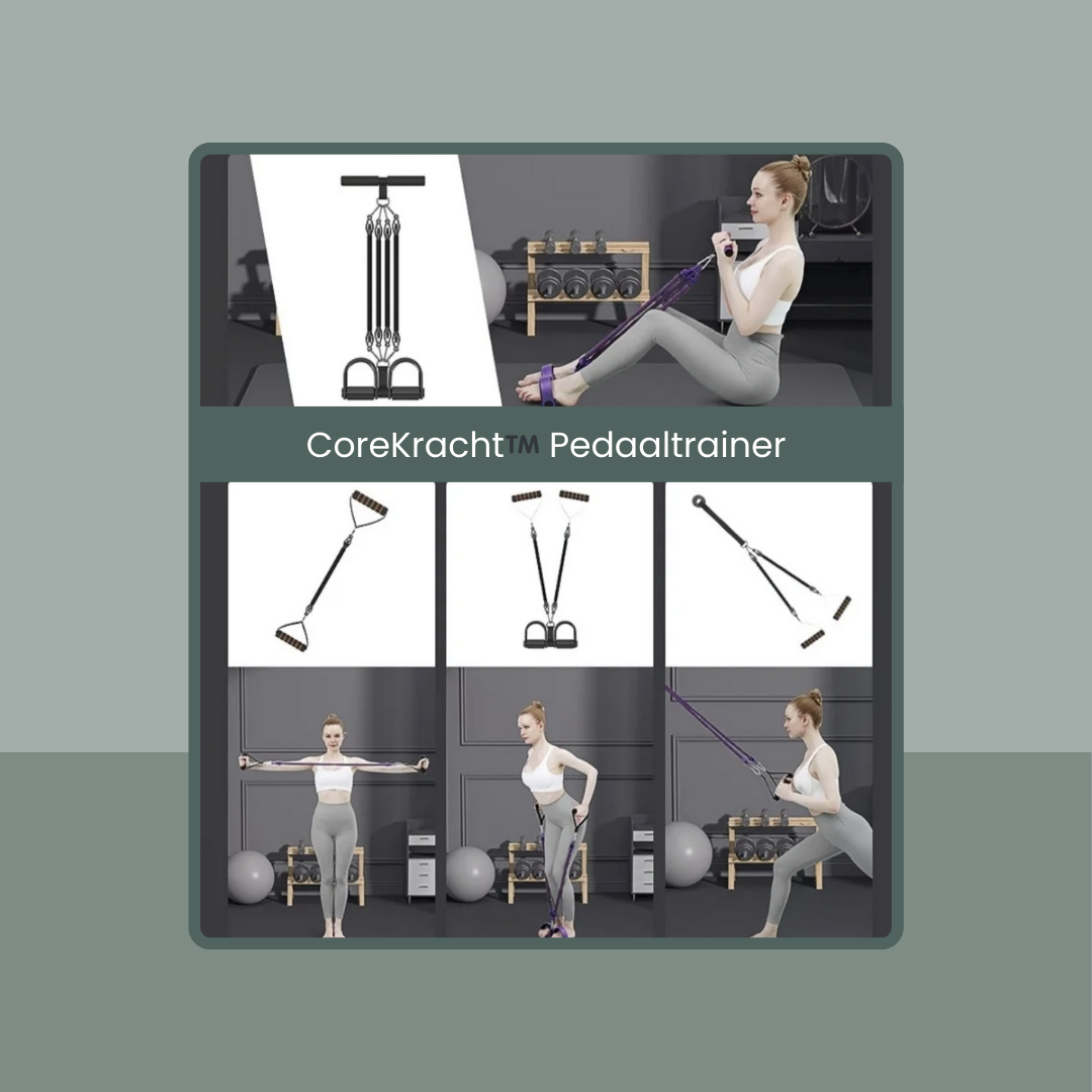 CoreKracht™ Pedaaltrainer - je buikspieren weer terug