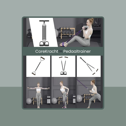 CoreKracht™ Pedaaltrainer - je buikspieren weer terug